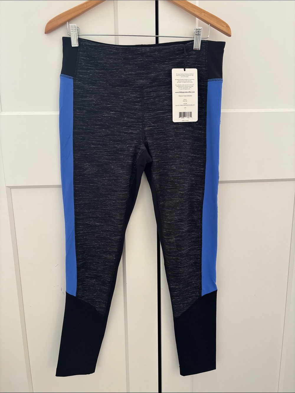 90 DEGREE By Reflex “Prove Them Wrong” High Waisted Leggings Size L